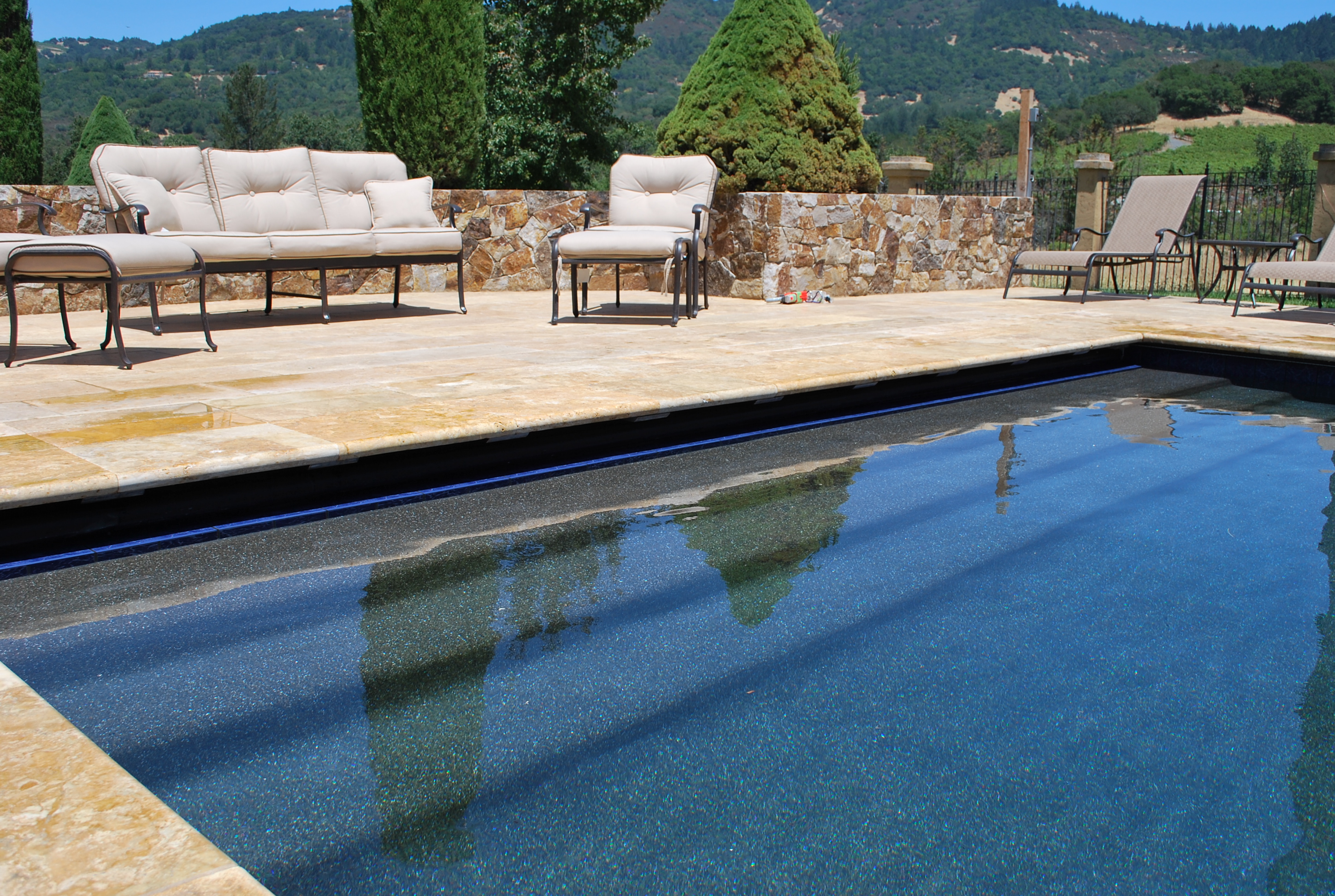 Coping Installation - North Bay Aquatics